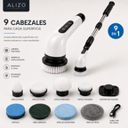 Alizo Spin Pro | Cepillo Eléctrico de Limpieza 9 en 1