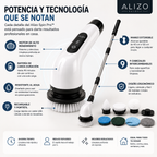 Alizo Spin Pro | Cepillo Eléctrico de Limpieza 9 en 1